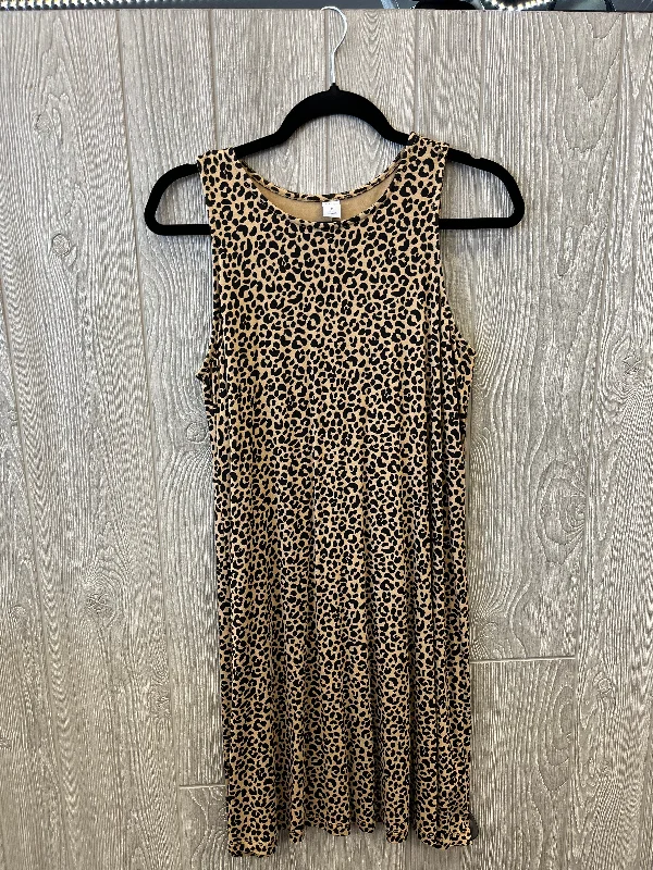 Dress Casual Short By Old Navy In Animal Print, Size: M